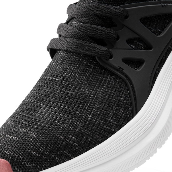 [SteadLife] Women's Breathable Slip-On Lifestyle Shoes  - BLACK - 4